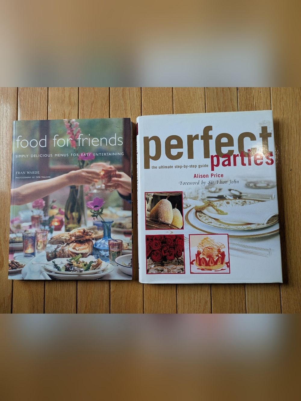 Set of 2 Entertaining / Party Planning Books